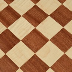 Professional Tournament Wooden Chess Boards, No. 5 – Inlay (2″, Notation)