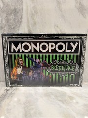 Monopoly Beetlejuice Edition Board Game USAopoly Hasbro NEW