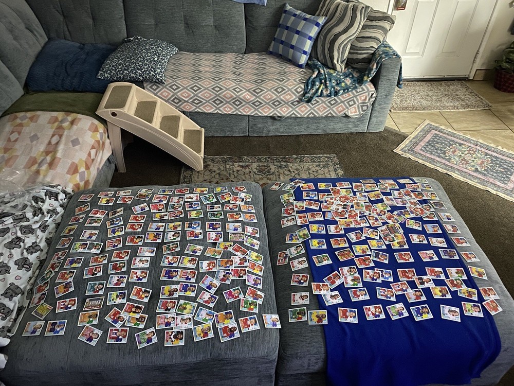 Lot of assorted Panini World Cup Player Stickers For 2026 World Cup Sticker Book