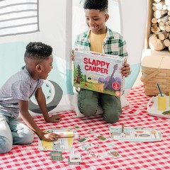 Fast Fun Camping Gear Board Game for Family Game Night Ages 5 and Up