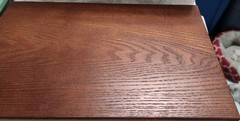 Solid Wood Backgammon Game Varnished Folding Board Set Complete EUC