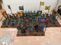 1992 Battle Masters Board Game Lot Chaos Army Set Figures Games Workshop MB READ