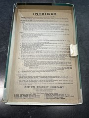 Intrigue (1955) Board Game By Milton Bradley Vintage Complete
