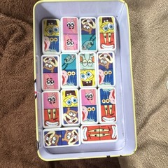 SpongeBob SquarePants Domino Set 28 Piece, 2009 Cardinal Games Edition