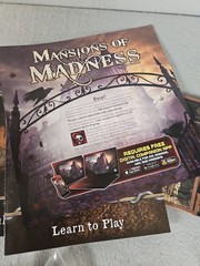 Mansion of Madness,2nd Edition Board Game, Fantasy Flight Games Complete