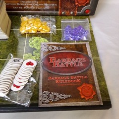 Barrage Battle Board Card Game Strategy Family Tabletop Complete Set