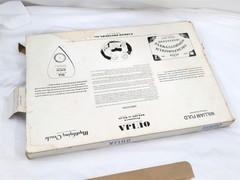 NO ROUND INSERT!! William Fuld MYSTIFYING ORACLE Original Ouija Board&Planchette