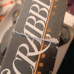 Scrabble Deluxe Edition Rotating Board 1989 Complete Read Description