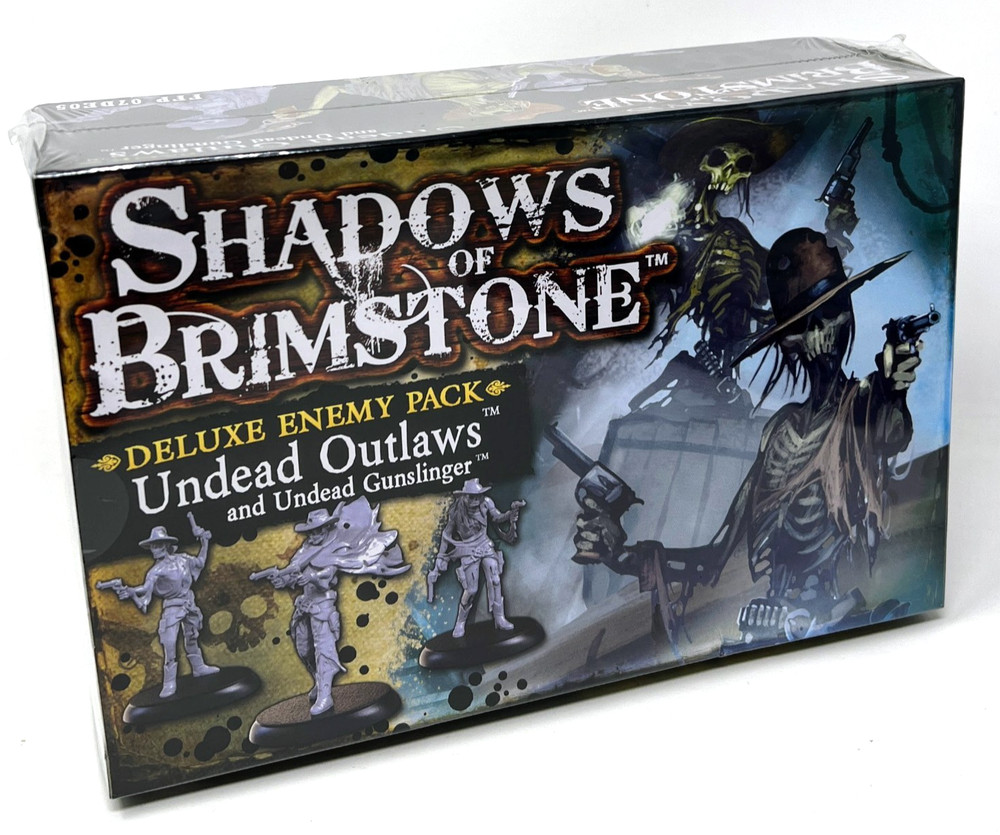 FFP Shadows of Brimstone: Deluxe Enemy Pack – Undead Outlaws & Undead Gunslinger