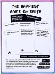 xvuzeqt Party Board Card Game of The Happiest ON 3 inches x 5.5