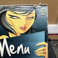 Sexy Menu Adult Board Game Ozze Creations Made In Canada See Description
