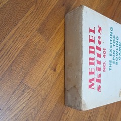 Vintage Merdel Game Skittles No 401 Excellent, Complete, Original box, spin top