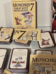 Munchkin Deluxe Sleeved Collection Bundle w Expansions 2 3 4 5 6 7 8 and Marvel