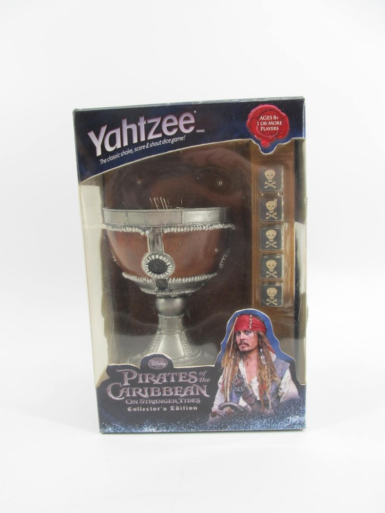 Yahtzee Disney Pirates of the Caribbean On Stranger Tides Collector’s Edition