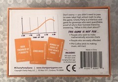 Charty Party The Game of Absurdly Funny Charts Adult Card Game