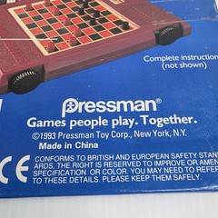 Vtg Pressman 6 in 1 Travel Magnetic Games to Go 1994 and Pass the Pigs Game 1991