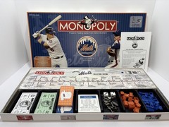 Monopoly New York Mets NY Collector’s Ed. Complete Board Game. Pewter Tokens