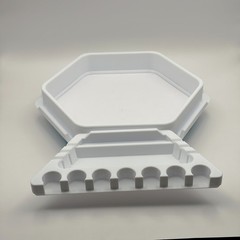 Wingspan Rotating Organizer All Expansion Token Egg Storage 6 Trays Dice Arena