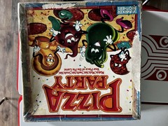 VTG 1987 PIZZA PARTY Board Game by Parker Brothers COMPLETE EXTRA PIECES