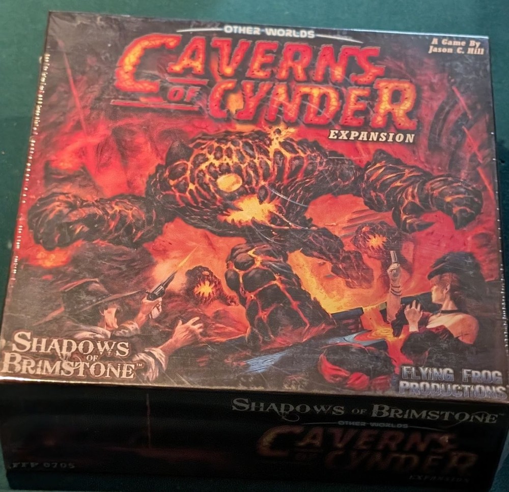 Shadows of Brimstone Caverns of Cynder Other Worlds Expansion FFP0705 Sealed