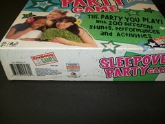 Sleepover Party Game The Party You Play Activity Game for Kids Ages 8 and Up NIB