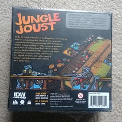 Jungle Joust Board Game IDW NEW SEALED Ages 12 And Up