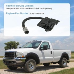 4 & 7 Pin Trailer Tow Wiring Harness Plug Compatible with 2002-2004 Super Duty
