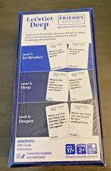 Lets Get Deep Friends Edition Card Game New Sealed