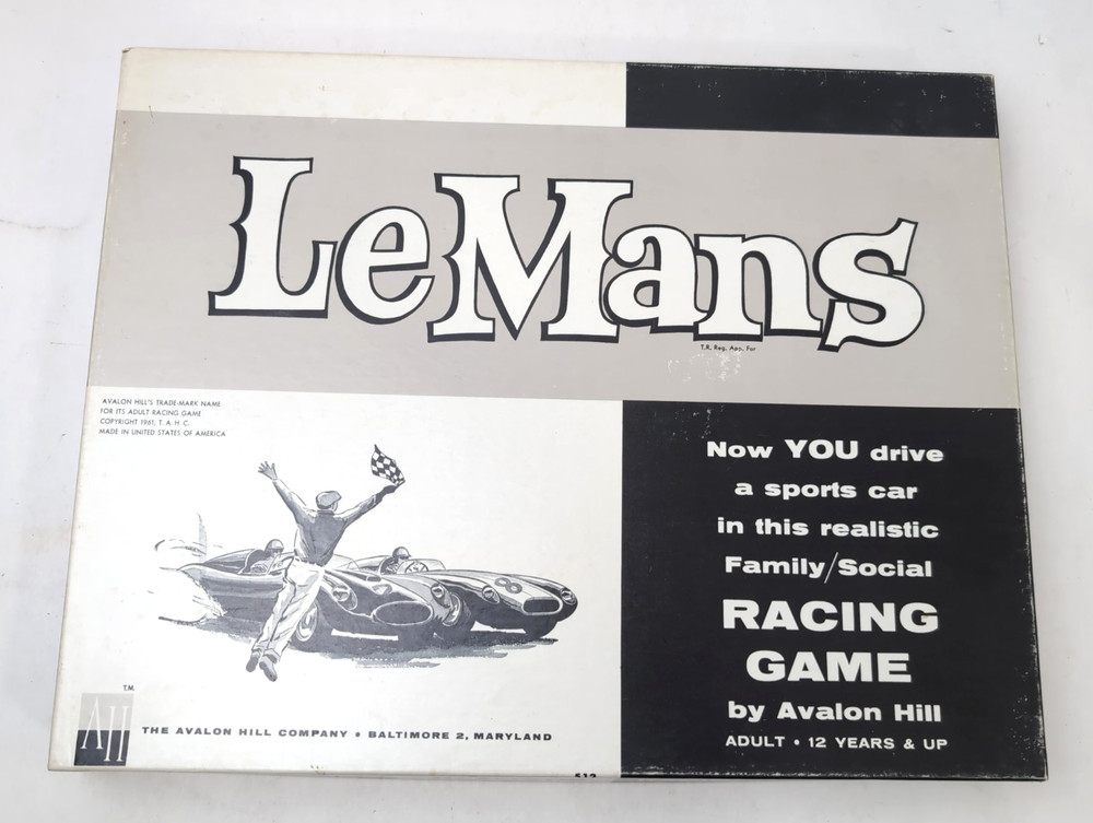LEMANS Racing Game – 1961 Avalon Hill