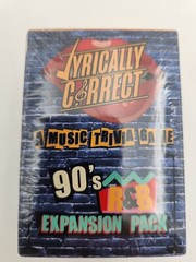 NEW Lyrically Correct 90’s R&B Expansion Pack Music Trivia Card Game