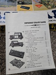 VTG 1960s AMF Getaway Chase Game – Complete?? Great Shape! With Manual