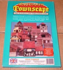 1988 Games Workshop : Warhammer Townscape Card Buildings Scenery Building