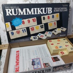 Vintage Rummikub 99% COMPLETE Rummy Tile Game 1990 Pressman