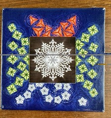 Lanterns: The Harvest Festival Snowflake Promo Tile Renegade Game Studios
