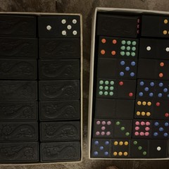 VTG Lot of 6 sets of dominoes- see description