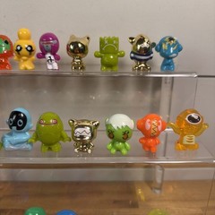 Crazy Bones Lot Of 69 Mixed Figures Condition varies Ships Fast!