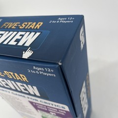 University Games Boardgame Five-Star Review Box New