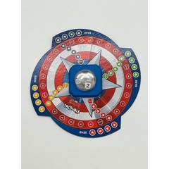 Hasbro Marvel Avengers Trouble Board Game Pop-O-Matic Captain America Shield Toy