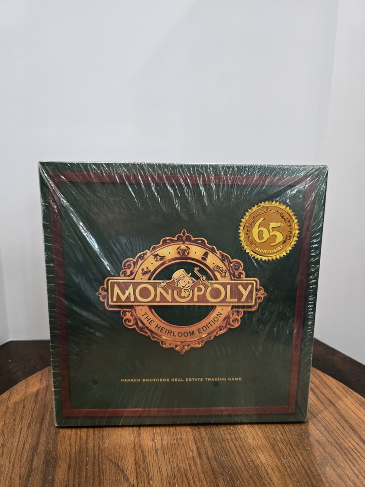 Monopoly The Heirloom Edition 65th Anniversary Board Game (Parker Brothers) 2000