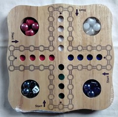 The Classic Collection PACHISI Racing Board Game New in Box & Plastic