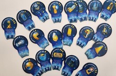 Atlantis Rising Monstrosities+Core Game+Extras Kickstarter by Elf Creek (NIS)