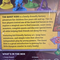 The Quest Kids Board Game for Kids Ages 5+ Family Fantasy Tabletop Adventure NEW