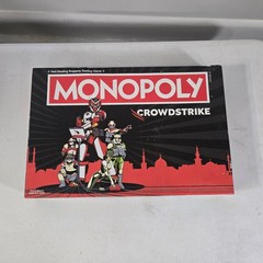 Monopoly CrowdStrike Edition Board Game Complete Hasbro Cybersecurity Corporate
