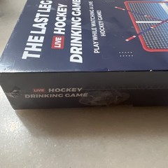 Last Leg Hockey Drinking Card Game SEALED, Alcohol/Non Alcohol: Any team!