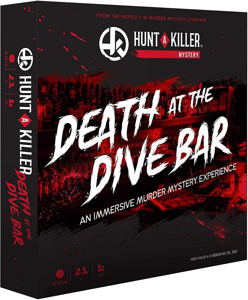 《NEW》Hunt A Killer Death at The Dive Bar, Immersive Murder Mystery Game,Ages 14+