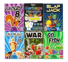 Regal Games Card for Kids – Go 4 inches by 2.75 inches, Original 6 Pack