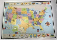 1993 Where in the USA is Carmen Sandiego? Board Game University Games Complete