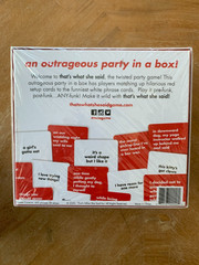 That’s What She Said Game – The Hilariously Twisted Party Game Ages 17+ NIB