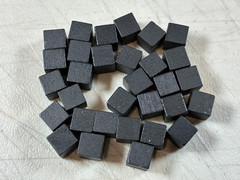 18x Coal Cubes 30x Coal Cubes 2018 Brass Birmingham Replacement Pieces Parts