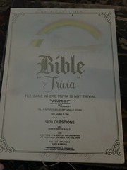 Bible Trivia Game COMPLETE Cadaco 1984 Christian Religious Adults Children